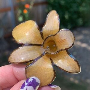 Handmade Yellow Floral Bracelet
